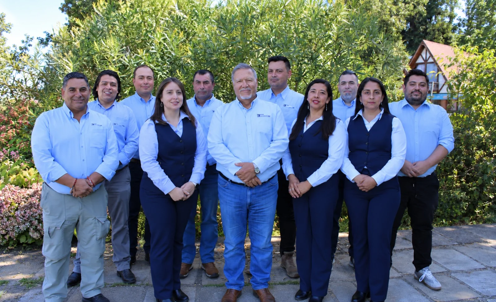 Equipo de Río Longaví reunido